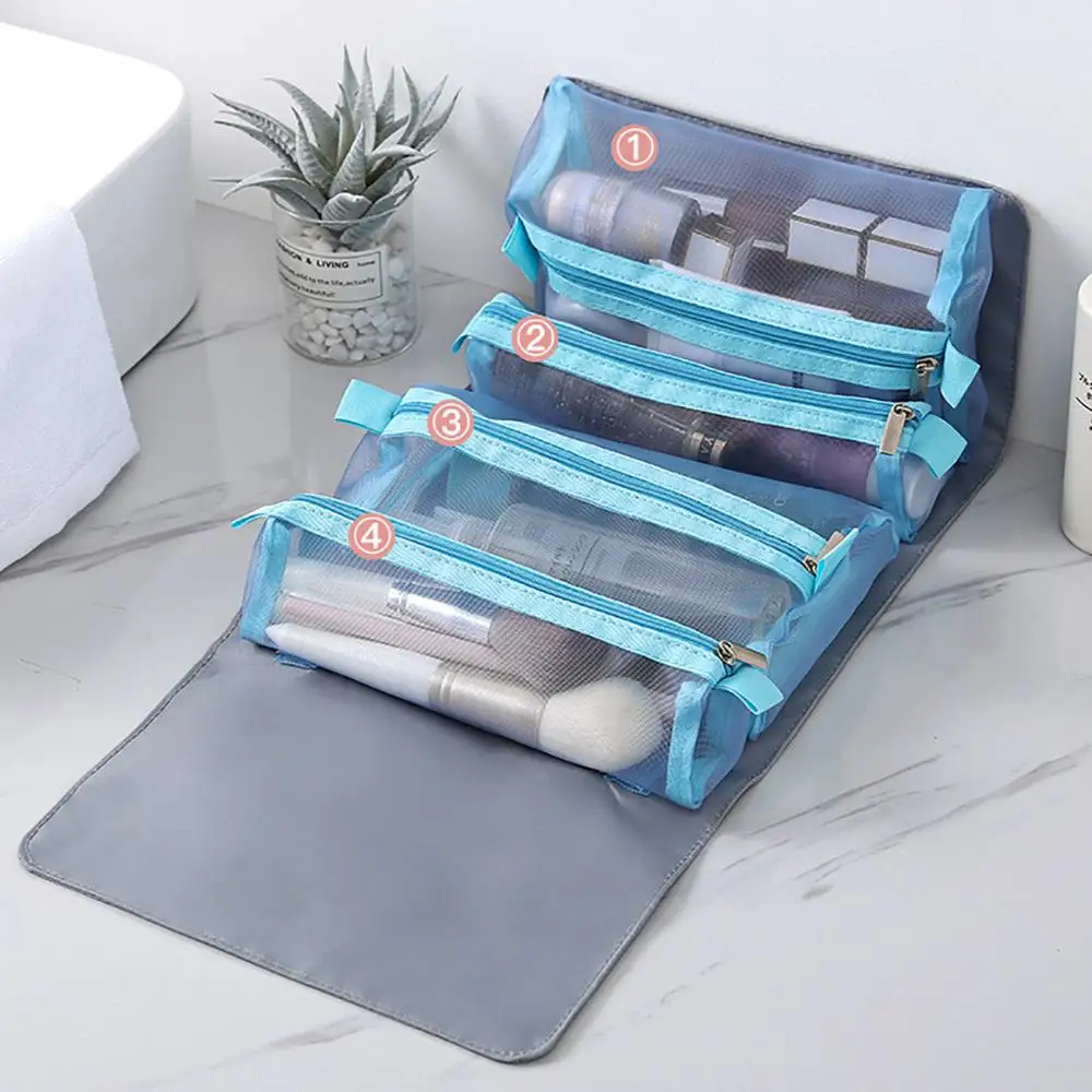 Подвесной несессер дорожный набор для косметики большой органайзер