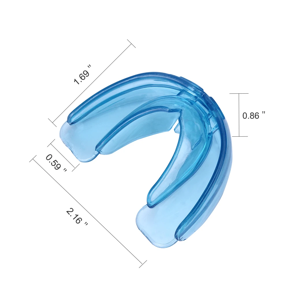 2 шт. AZDENT Брекеты капы зубных скоб ополаскивателем из нержавеющей стали для зубов