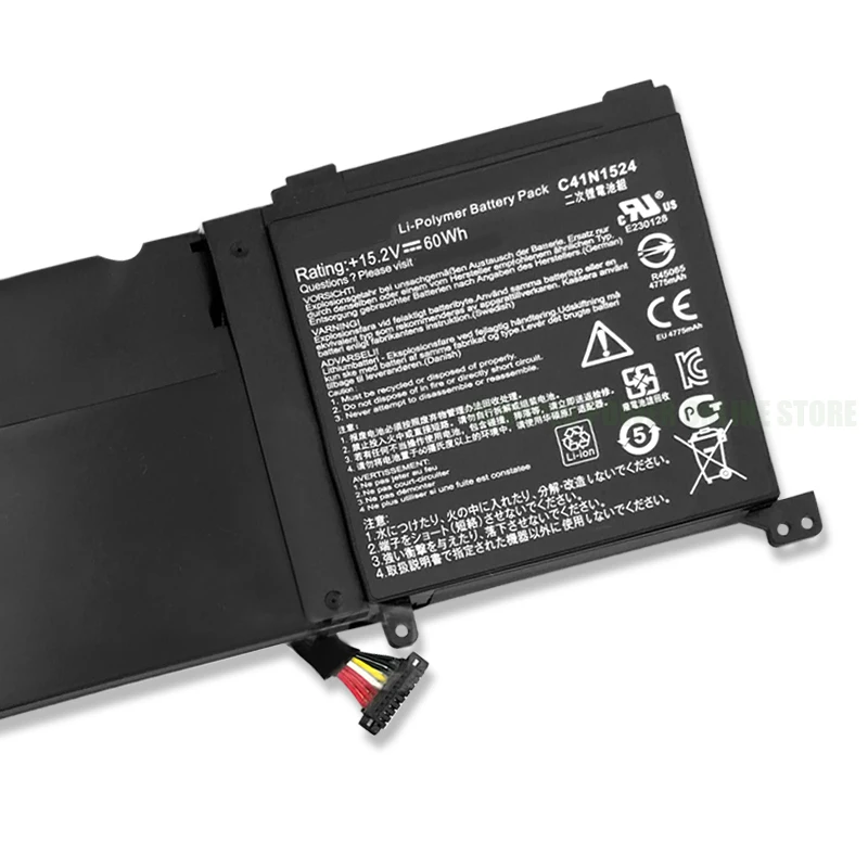 CP оригинальный аккумулятор C41N1524 15 2 в/60 Втч/3800 мАч для Zenbook Pro UX501VW UX501JW G501VW N501VW-2B N501VW