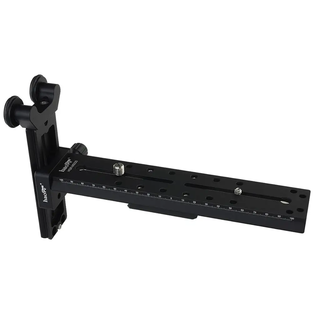 

Haoge 220mm Y type Telephoto Lens Support Long Plate for Sachtler FSB4 FSB6 FSB6T FSB8 FSB8T DV10 3+3 5+5