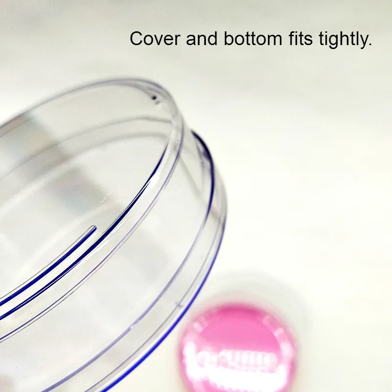 Petri Dish 90 mm PC Resin Thickened Culture With Lid For LB Plate Yeast 30g Repeated Use Instead Glass Dishes 10/PK |