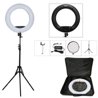 yidoblo black fs 480ii 5500k dimmable camera photostudiophonevideo 1848w 480 led ring light led lamp 200cm tripod bag kit