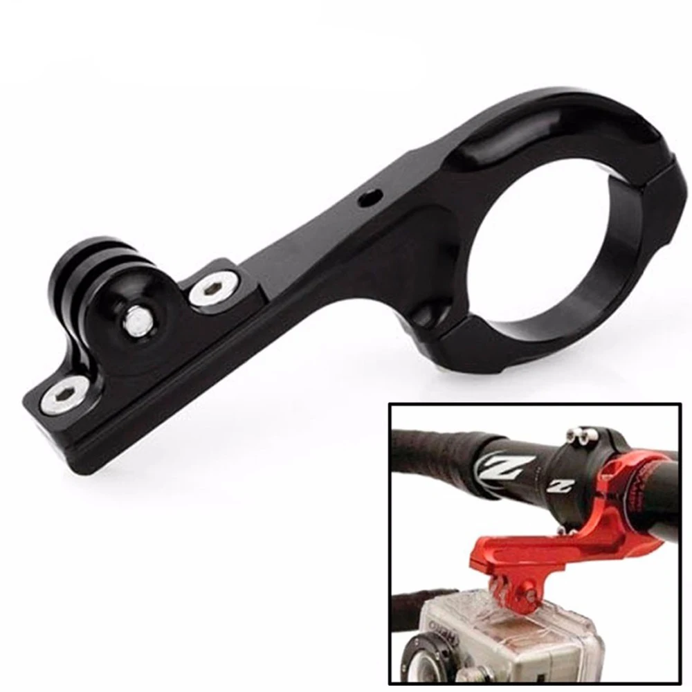 

For GoPro Accessories Bike Aluminum Handlebar Bar Adapter Mount for Go Pro Hero 9 8 7 5 4 Session SJCAM SJ4000 Camera Accessory