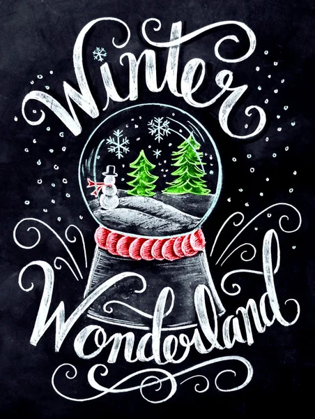 

Winter Wonderland, Retro Metal Aluminium Sign Vintage / Man Cave