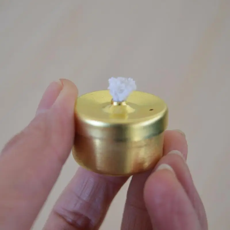 Металлическая спиртовая мини-лампа со смешивающим двигателем микро-двигатель