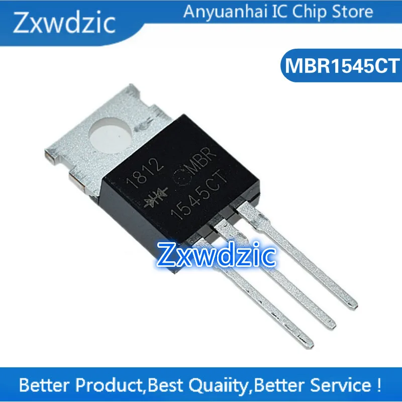10 шт. MBR1545CT TO-220 B1545G TO220 MBR1545CTG 10 шт. MBR1545CT TO-220 B1545G TO220 MBR1545CTG