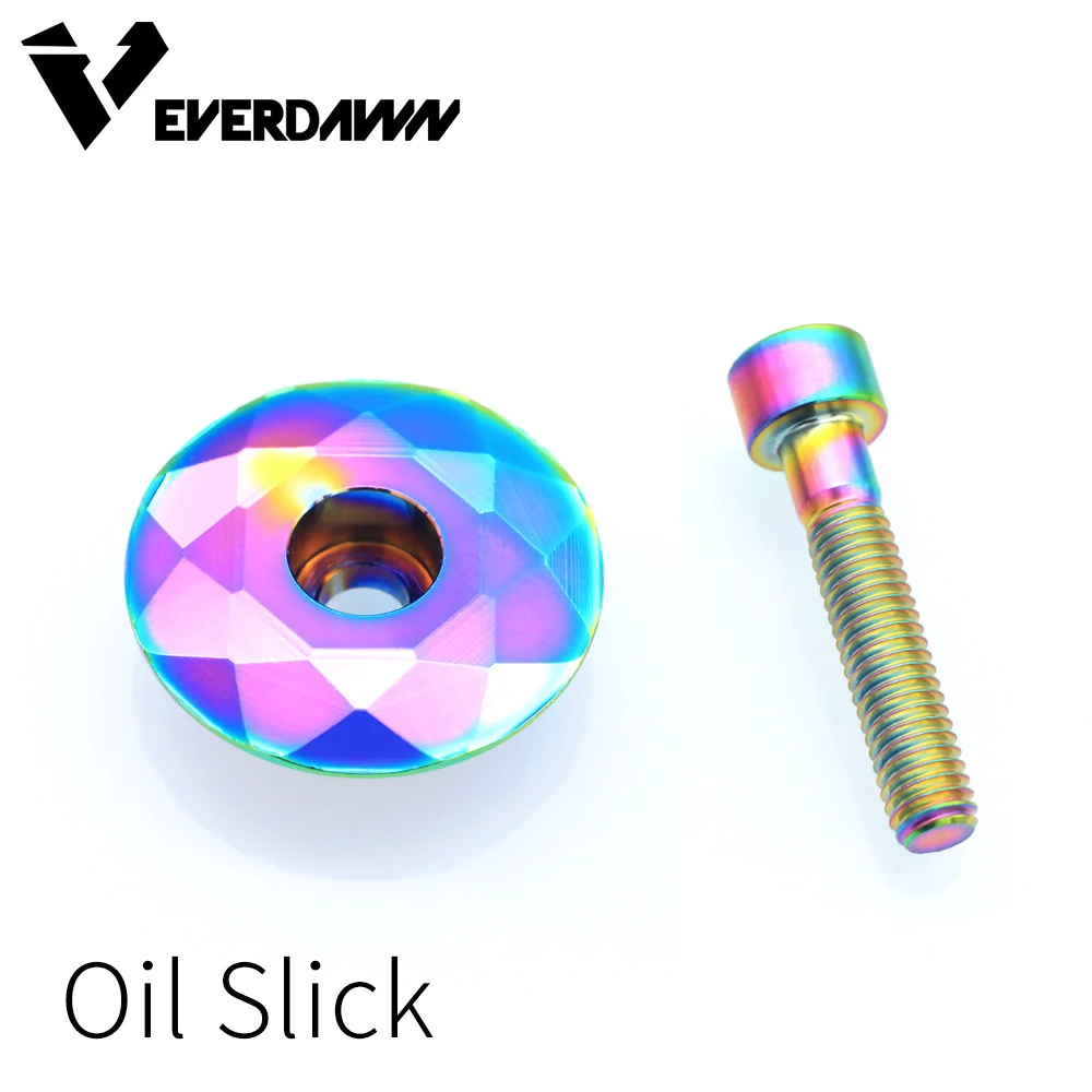 Легкая крышка для велосипедной гарнитуры из сплава + Искусственный шток болт