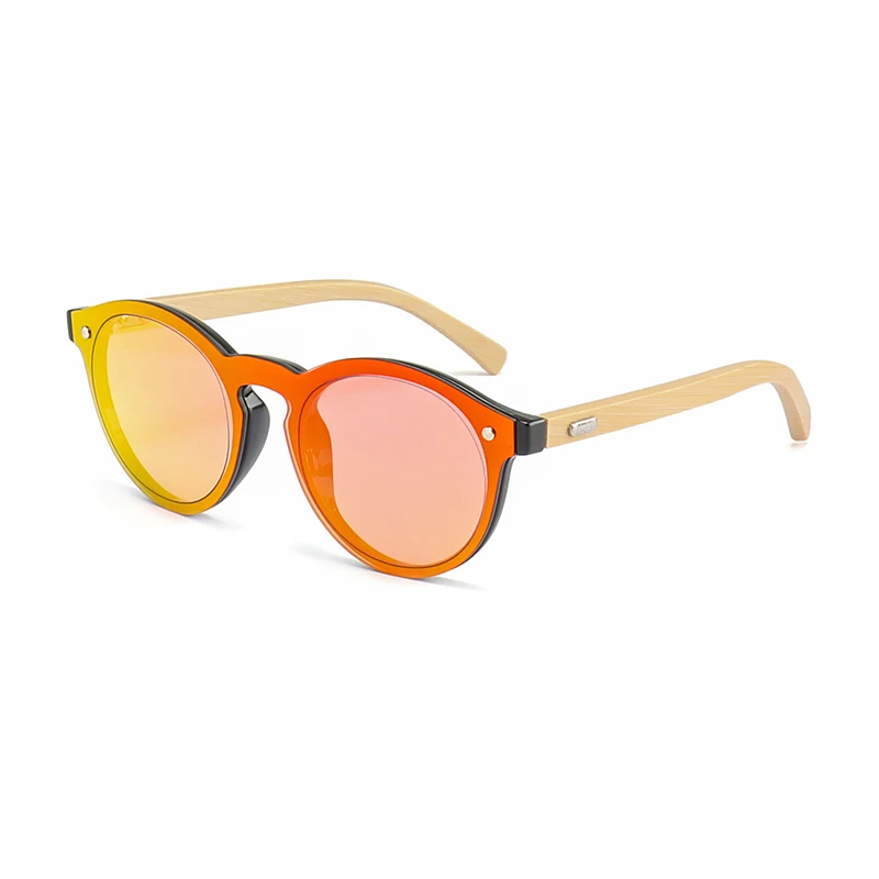 Бамбуковые солнцезащитные очки для ног ретро деревянные бамбуковые мужские и