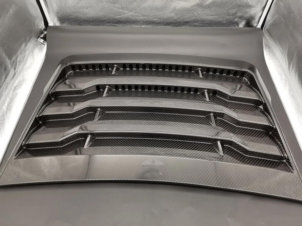 

Carbon Fiber Car Exterior Accessories Front Bonnet Hood Cover For Ford F150 Raptor Real Carbon Fiber PIck-up Sticky