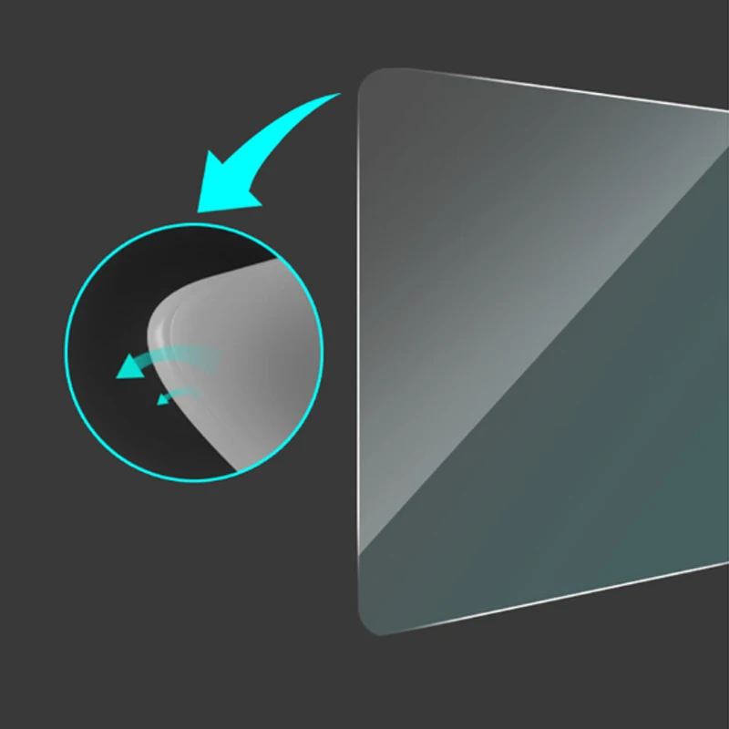 Закаленное защитное стекло для сенсорного экрана автомобильной навигации