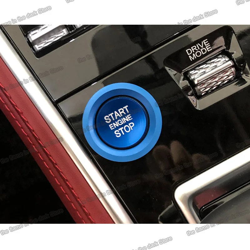 

Lsrtw2017 Zinc alloy car engine start stop button trims ring cover for changan cs85 coupe 2018 2019 2020 2021 one-button