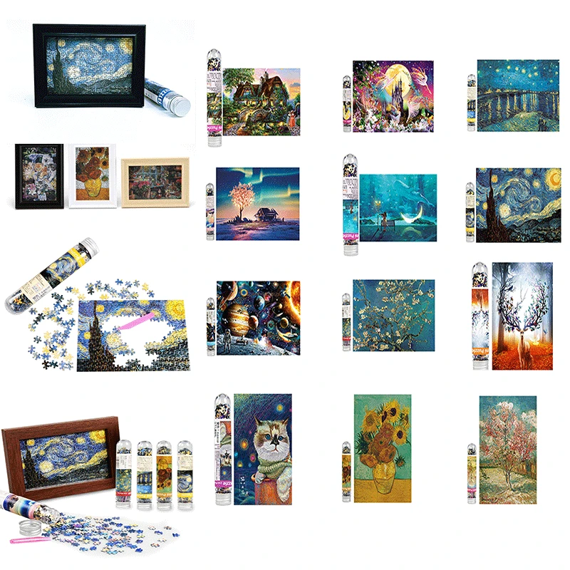 150/234 шт мульти тип пейзаж головоломки прекрасная игра головоломка для детей и