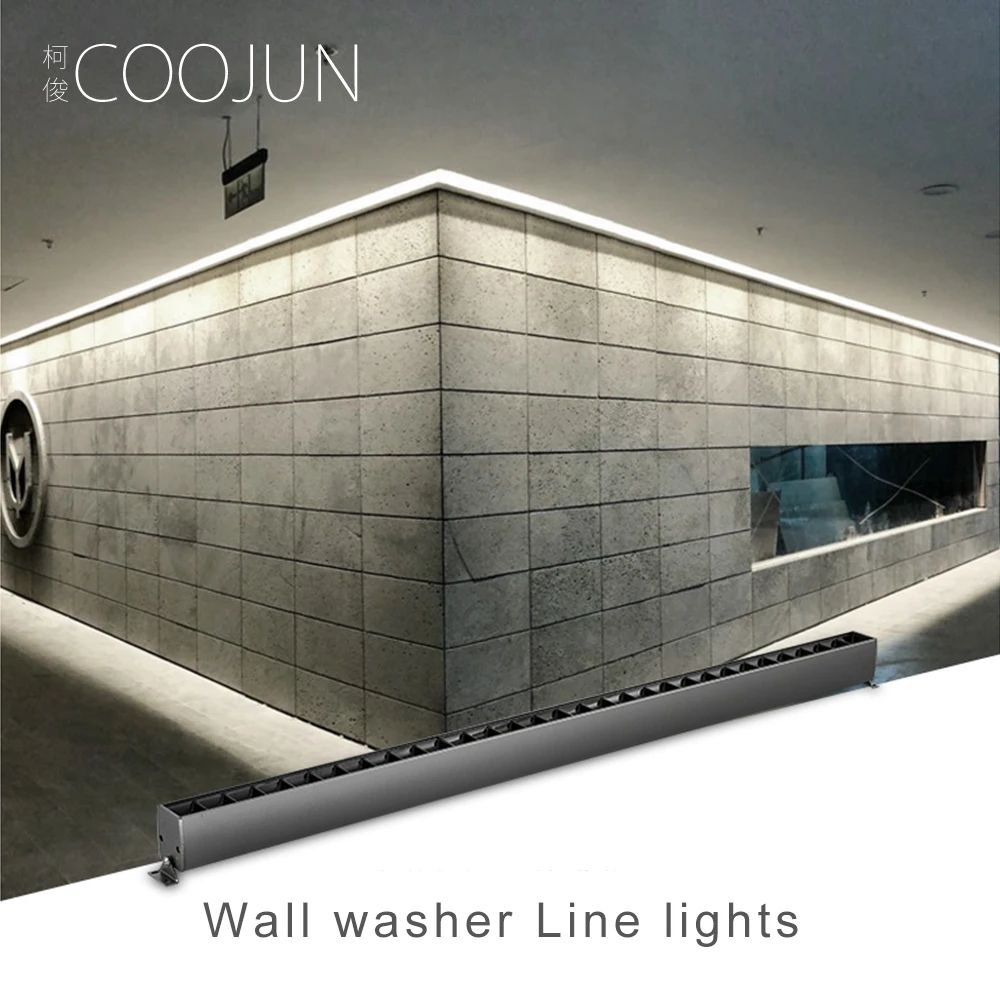 

COOJUN Linear Bar Spotlight LED Indoor Wall Washer Luminous Decoration Hotel Engineering Villa Commercial Line Strip Light 220V
