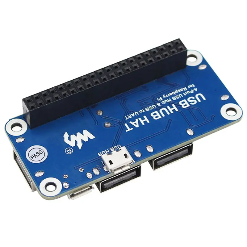 4 порта usb-хаб для Raspberry Pi 3 / 2 Zero W Плата расширения USB к UART последовательной отладки