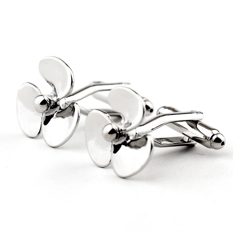 

Fan Leaf Style Men's Shirt Cufflinks