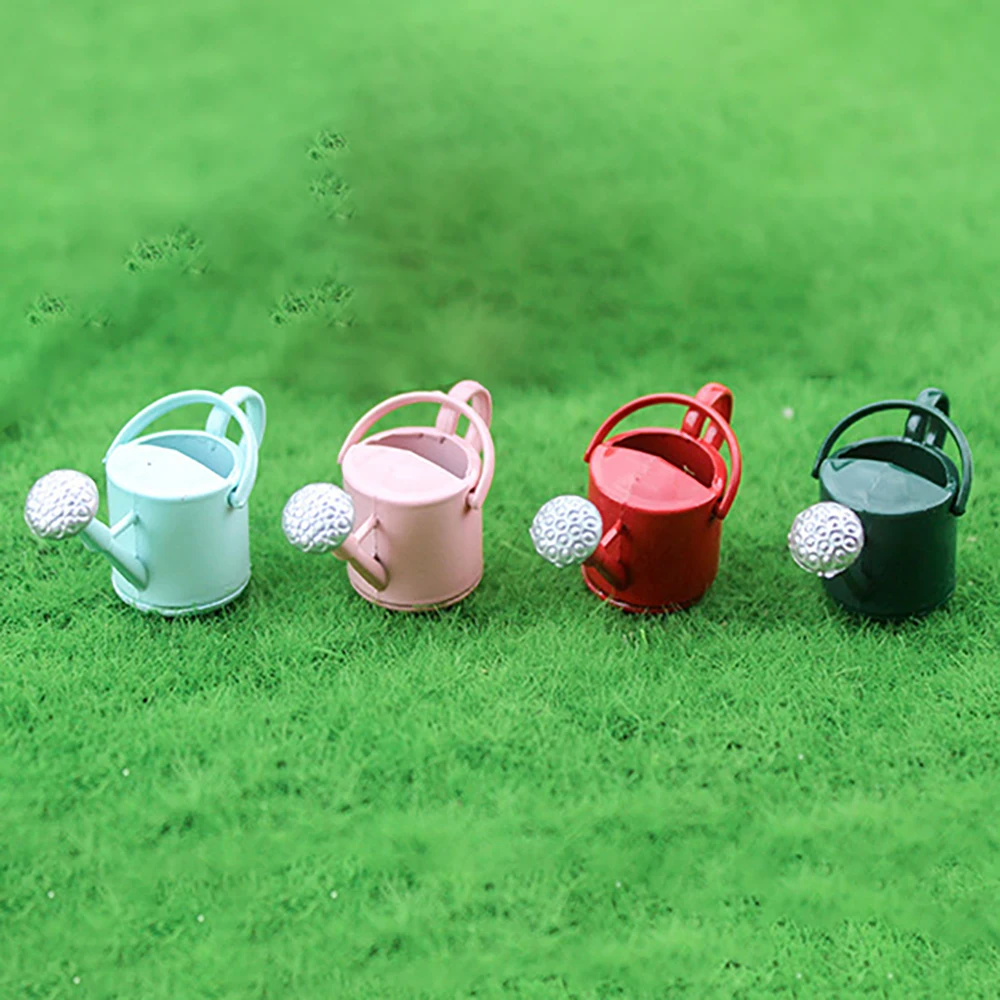 1/12 Dollhouse Miniature Accessories Mini Metal Watering Can Model Simulation Tools Toy for Doll House Decoration | Игрушки и хобби