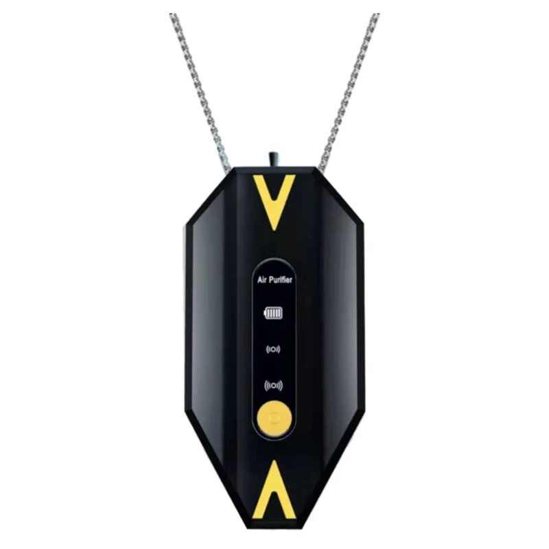 

Personal Air Purifier Necklace, Rechargeable Air Purifier Negative Ions, Portable Wearable Air Purifier