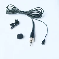 black mini tie clip lavalier lapel microphone for sennheiser ew100 g2 g3 g4 wireless beltpack transmitter