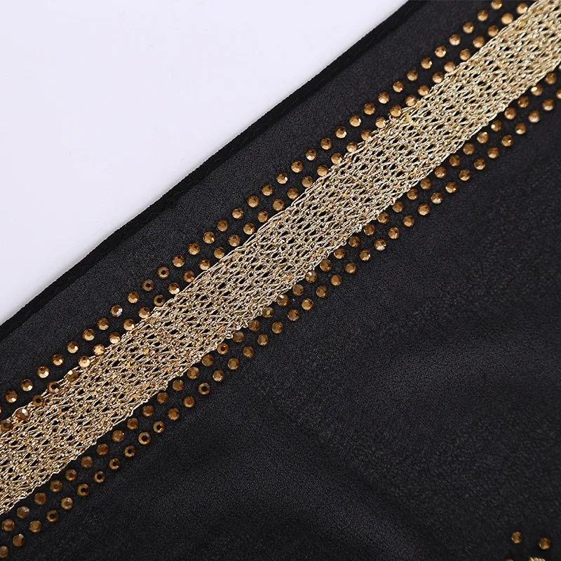 Muslim 3D Flowers Diamond Chiffon Long Scarf Shawls Hijab Islamic Headscarf Wrap Shayla Arab Dubai Women Scarves Headwear Turban |