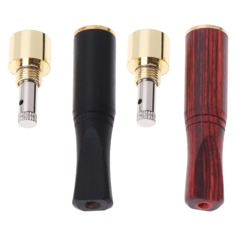 

Smoking Pipe Bit Straight Filter Wooden Polish Smoke 6mm/8mm Cigarette Holder