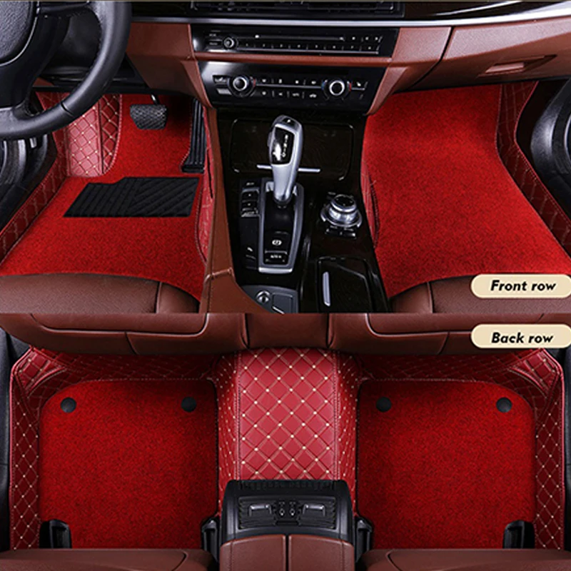 

Автомобильные коврики на пол под заказ для BMW X5 M 2014 2013 2012 2011 2010, автомобильные аксессуары, украшение интерьера, передние и задние накладки на ...