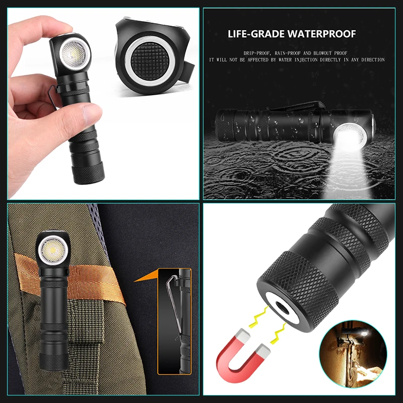 Светодиодный рабочий светильник Poratble XHP50 многофункциональная велосипедная