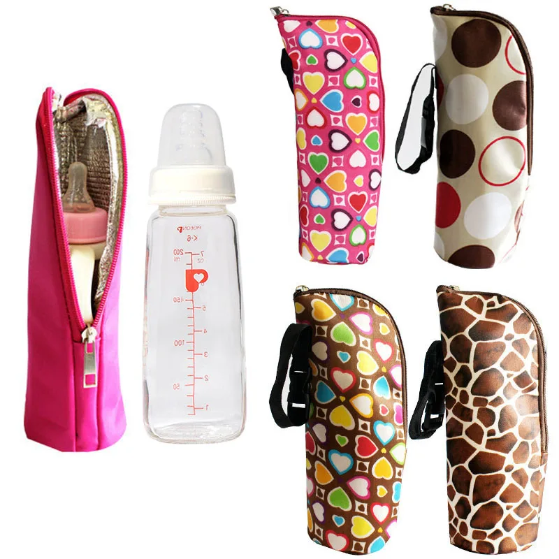 

1PC Thermal Portable Baby Feeding Milk Bottle Milk Warmer Insulation Bag Baby Bottles Warmer Mummy Tote Stroller Hang Bags