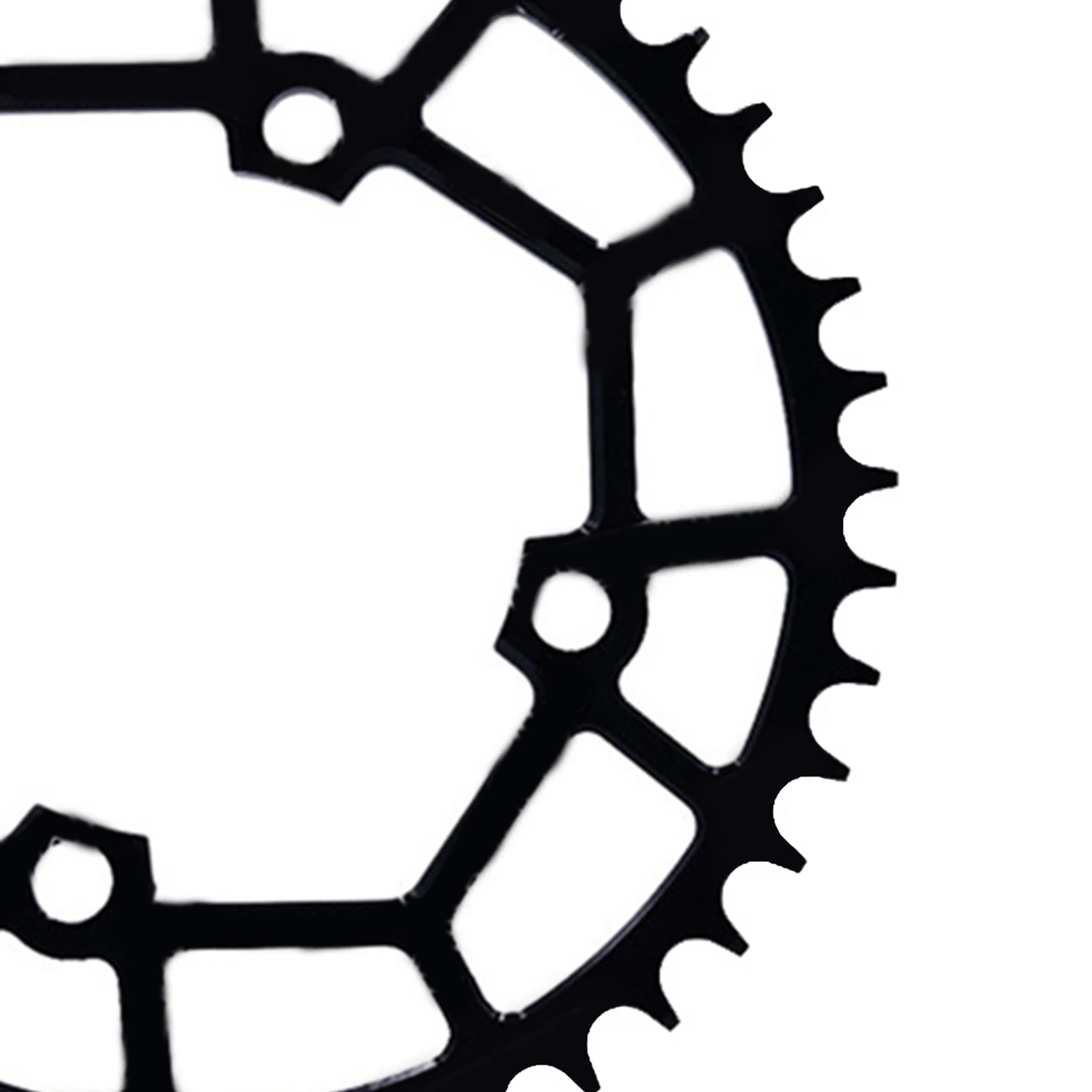 Круглый 104BCD 40/42/44/46/48/50/52T MTB велосипед Алюминий сплава передняя Звездочка