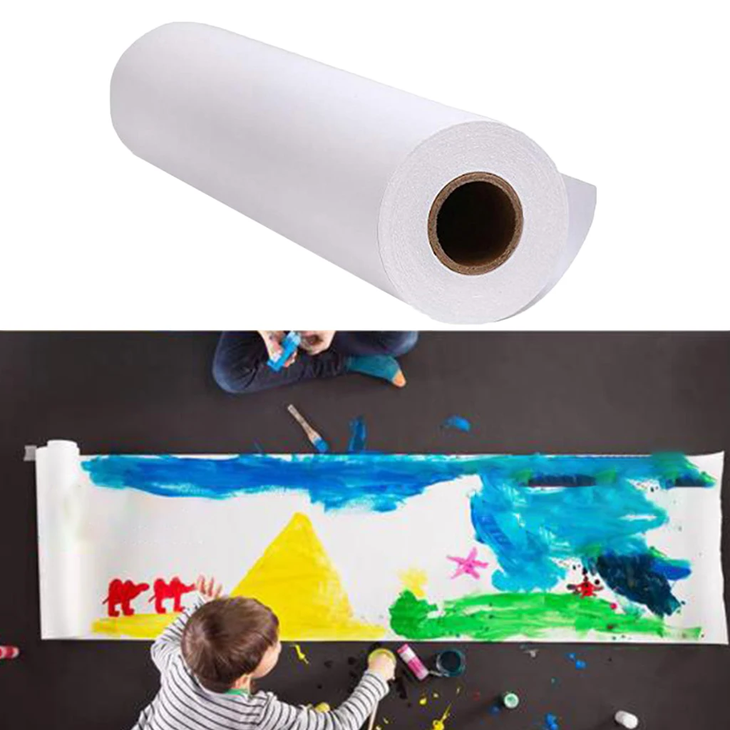 

5/10/25 Meters Easel Paper Roll For Arts & Crafts,Fits Most Standard Kids Easels