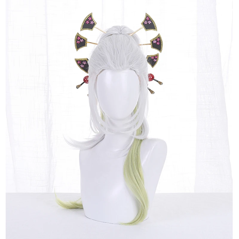 Парик для косплея из аниме комикса рассекающий демонов термостойкий