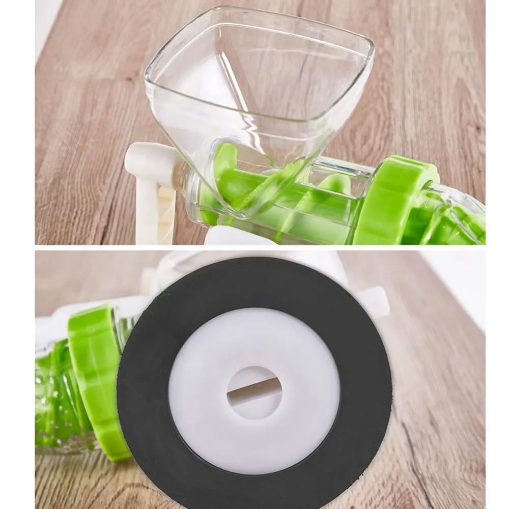 Многофункциональная кухонная ручная одношнековая соковыжималка с присоской для