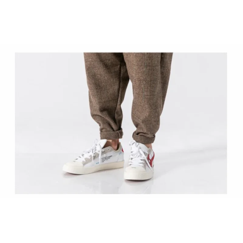 2019 зимние толстые теплые шерстяные уличные хип-хоп мужские штаны повседневные