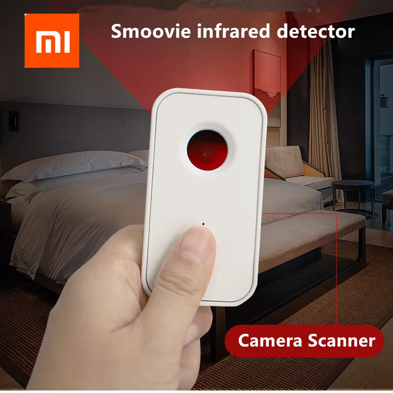 Инфракрасный детектор Xiaomi Smoovie ABS камеры сканер с отверстиями 3D встроенным