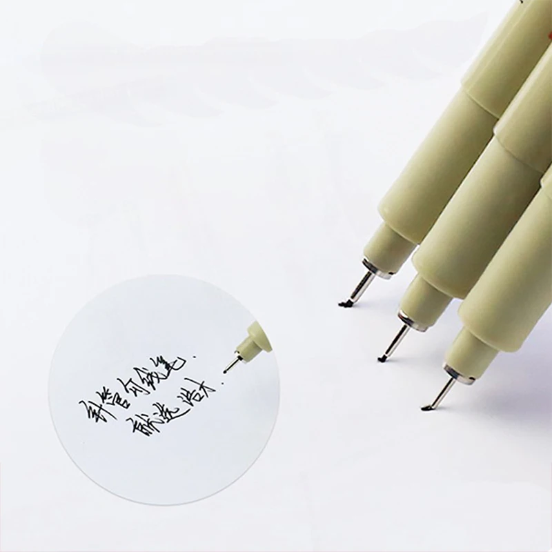 Pigma Micron ручка в стиле аниме вкладышей для рисования искусство маркеры манга