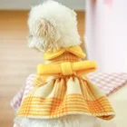 Зимнее платье для собак, для девочек, для собак, платья принцесс, для кошек, для щенков, для йоркширского терьера, бишона, пуделя, таксы, одежда шнауцера