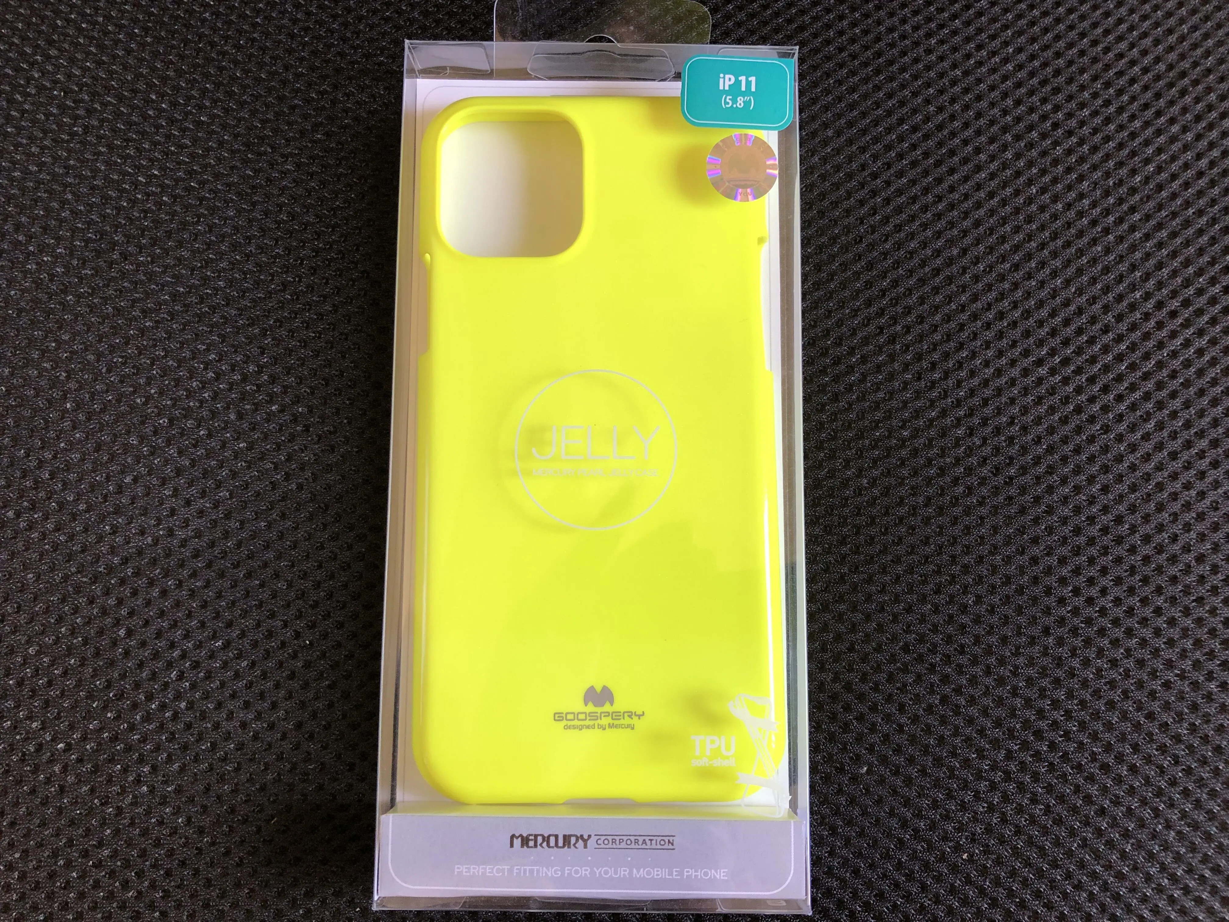Ртутный подлинный Goospery флуоресцентный прозрачный чехол, Обложка для iPhone 11 11pro 11 Pro Max