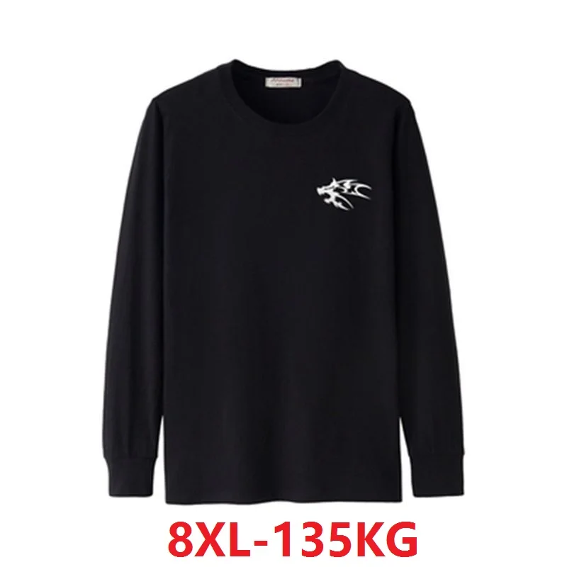  Футболка мужская демисезонная с длинным рукавом, 100 - 135 кг 