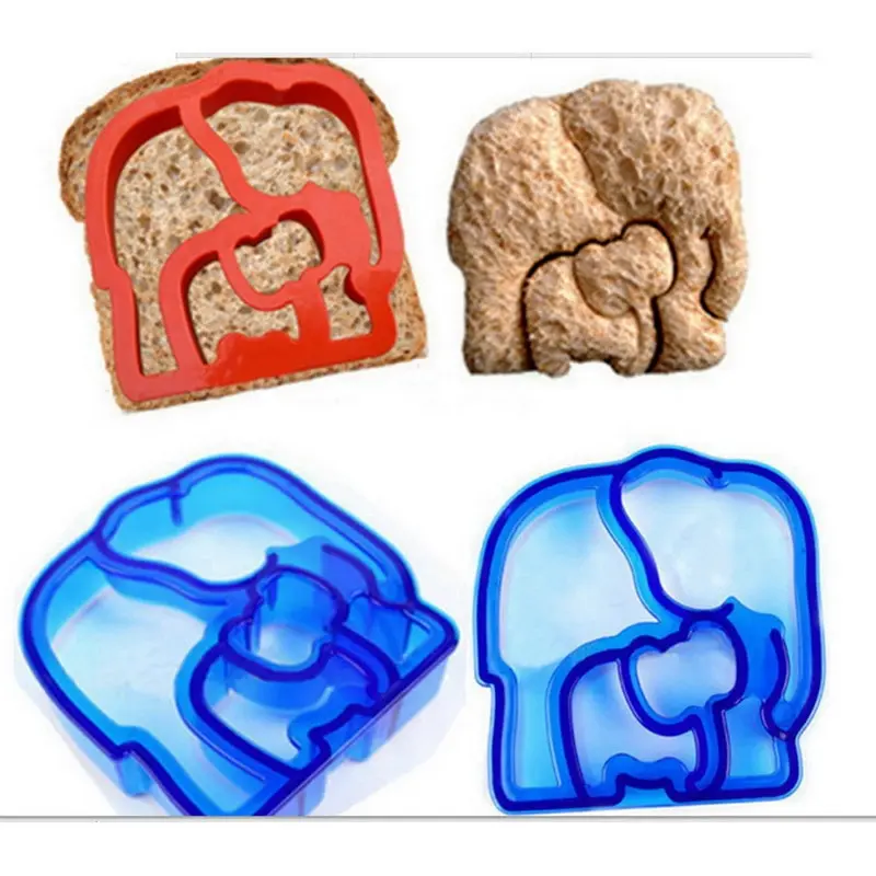 

DIY Baking Sandwich Cutter Mould Toast Bread Cartoon Making Mould Biscuit Plastic Cutting Mould Kids Lunch Maker Cute Shape