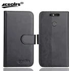 Чехол-книжка ZTE Blade V8C, флип-чехол из мягкой кожи для телефона Крейзи Хорс, функциональный чехол-подставка, бумажник для кредитных карт, 5 дюймов, 6 цветов