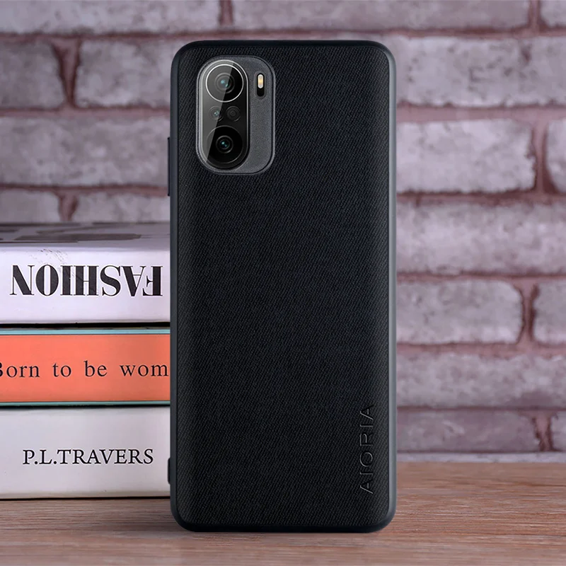 case for xiaomi poco f3 pro 5g nfc coque luxury textile leather skin soft hard phone cover for xiaomi poco f3 case funda capa free global shipping