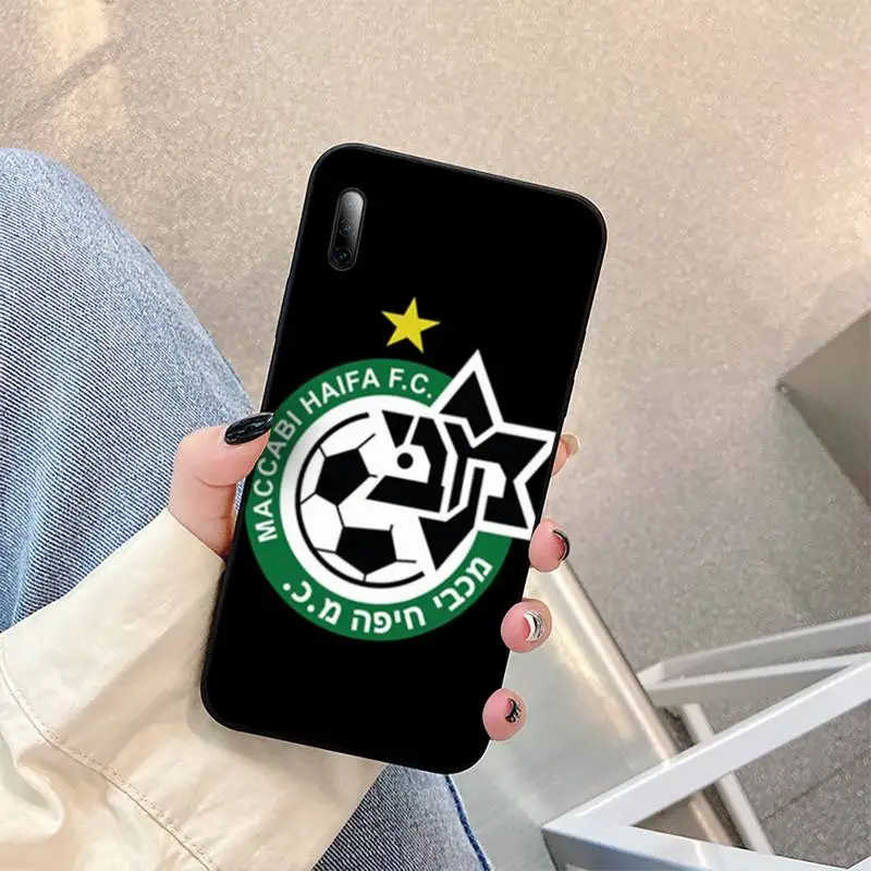 

Football maccabi haifa Phone Case for Samsung A01 A02 A12 A11 A31 A91 A80 A21 A21S A31 A32 A20E A7 2017 4G 5G Cover
