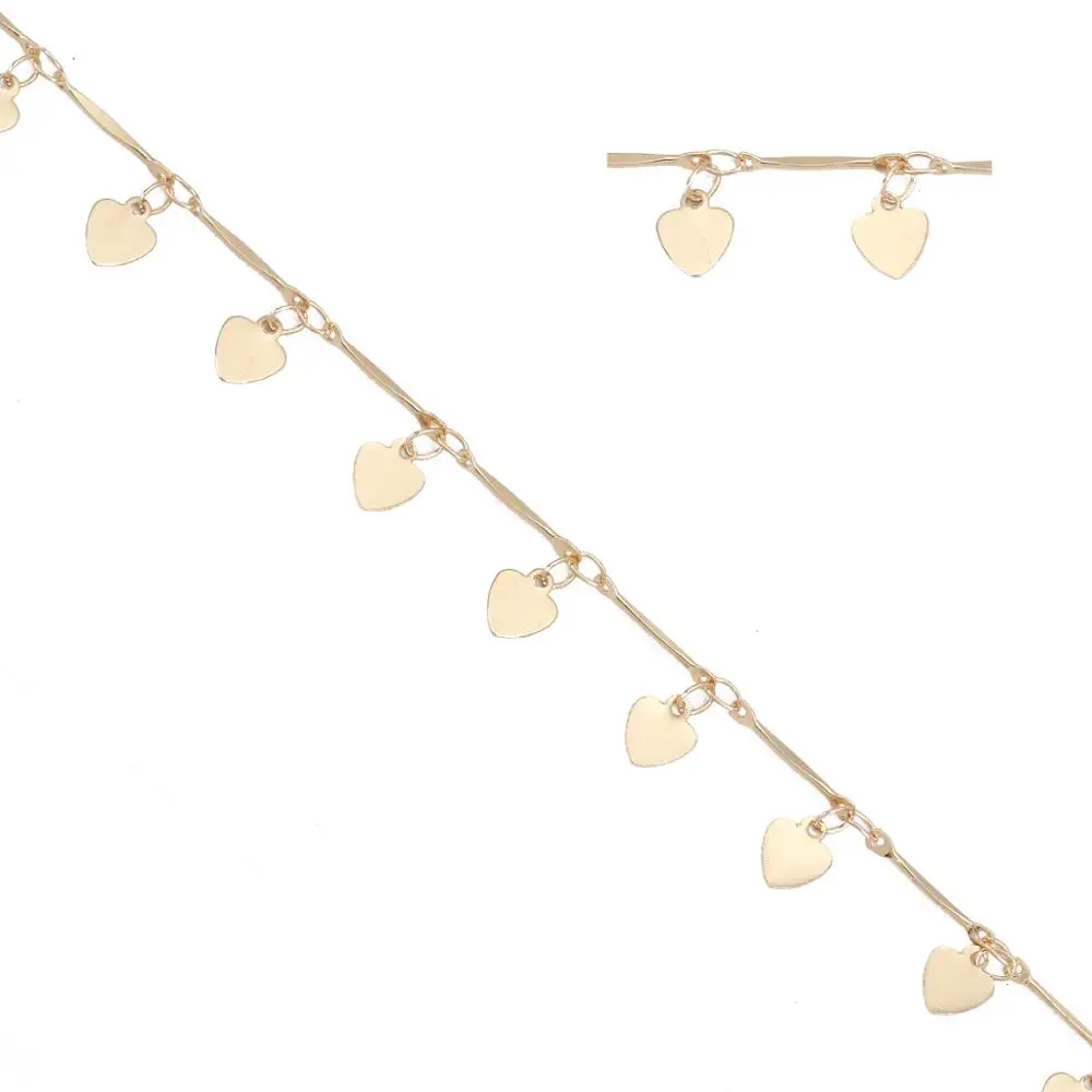 8 сезонов сплав на железной основе звенья цепи результаты золотого цвета DIY