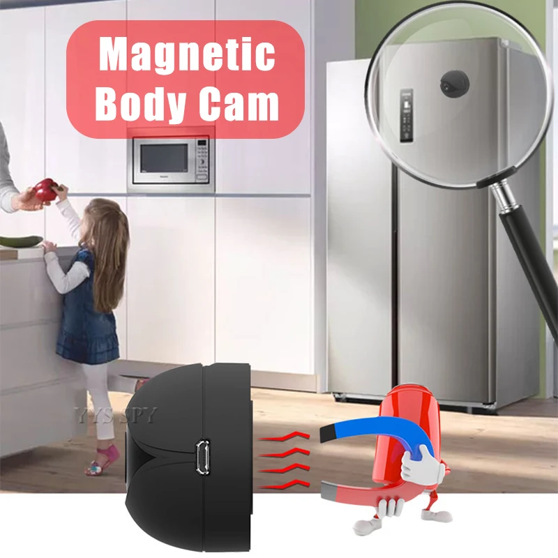 HD мини Wi Fi камера видеорегистратор ночного видения потайная видеонаблюдения