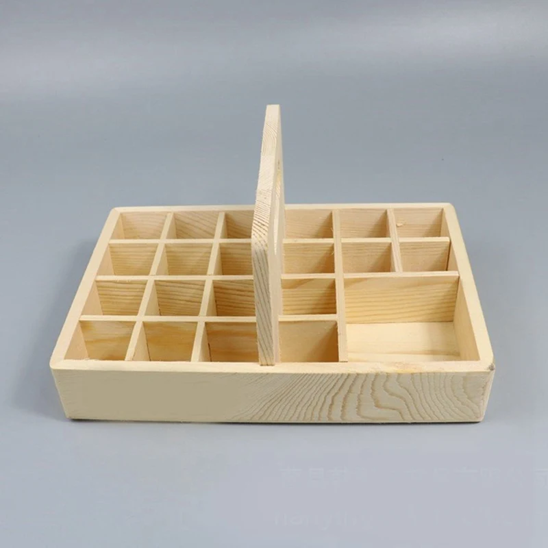 Деревянная коробка для эфирных масел 21 ячейка|Коробки и ящики хранения| |