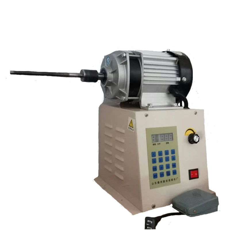

800W electric winding machine, CNC setting number of turns ,high torque enameled wire mold automatic winding machine