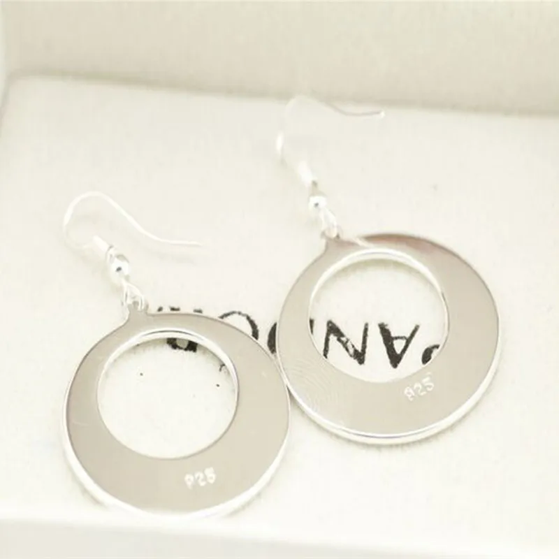 925 sterling silver drop earrings trendy fashion jewelry for women Eh002 | Украшения и аксессуары