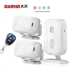 Беспроводной инфракрасный датчик движения Darho36, умный магазин, Домашняя безопасность, приветствуются звонки