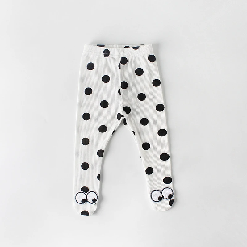 

Autumn Winter Baby Cute Polka Dot Eye Tights Kids Cotton All-match Stockings Socks Warmer Pants Infant Clothing