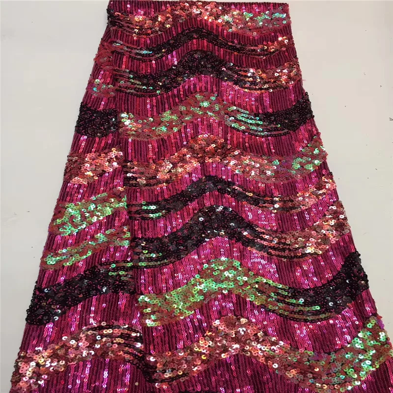 

Cassiel African Sequins Lace Fabric 2019 High Quality Lace French Sequence Tulle Lace Nigerian Lace Fabrics For Wedding