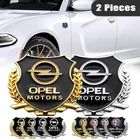 Металлические 3D наклейки на Автомобильные Боковые флейты, 2 шт., значок для Mitsubishi Lancer x 10 Outlander 3 ASX Lada Vesta Granta Kalina Largus